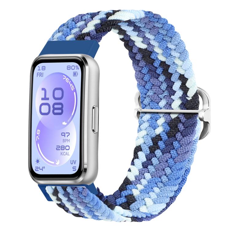 xDfind Adjustable Braided Nylon Slide Buckle Watch Band, For Huawei Band 11 Pro / 11