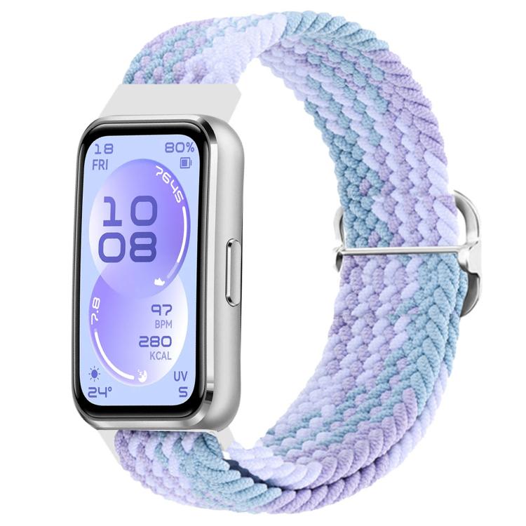 xDfind Adjustable Braided Nylon Slide Buckle Watch Band, For Huawei Band 11 Pro / 11