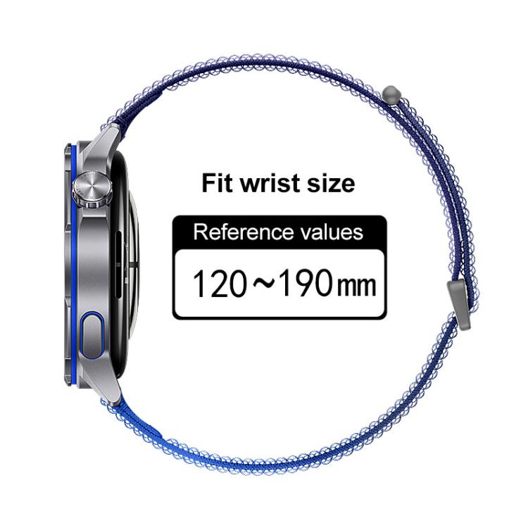 xDfind Double-section Breathable Nylon Watch Band, 18mm