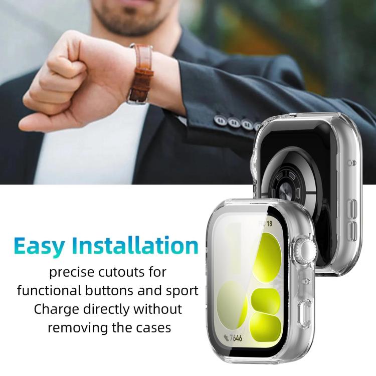 xDfind Tempered Film Integrated PC Watch Case, For Huawei Watch Fit 5