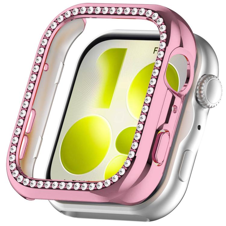 xDfind Single Row Diamond Hollow PC Watch Case, For Huawei Watch Fit 5 Pro