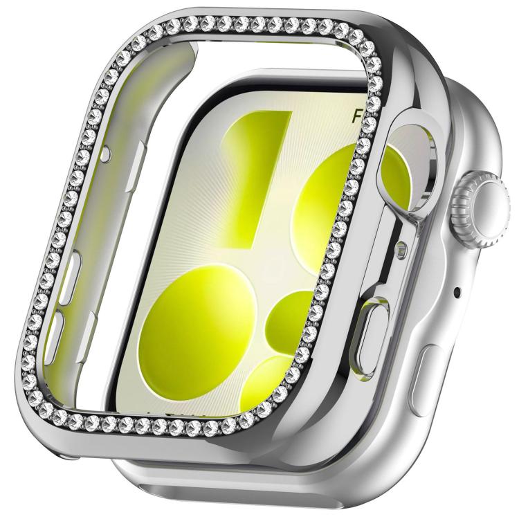 xDfind Single Row Diamond Hollow PC Watch Case, For Huawei Watch Fit 5 Pro