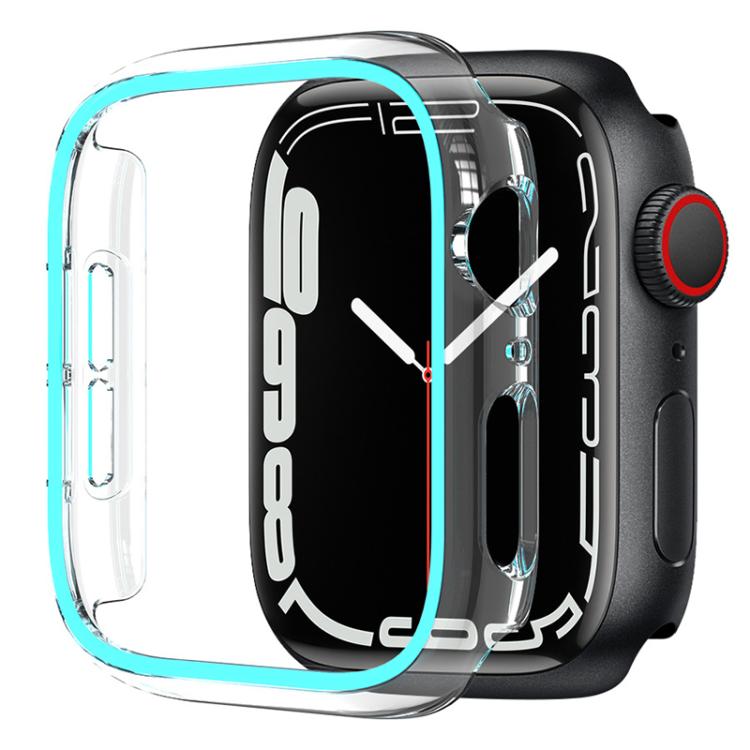 XDfind Transparent Luminous Half Coverage Hollow PC Watch Case, For Apple Watch Ultra 3 / 2 / 1 49mm