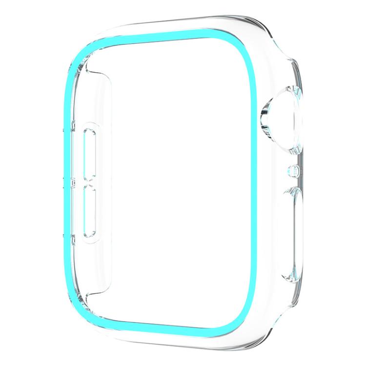 XDfind Transparent Luminous Half Coverage Hollow PC Watch Case, For Apple Watch Ultra 3 / 2 / 1 49mm