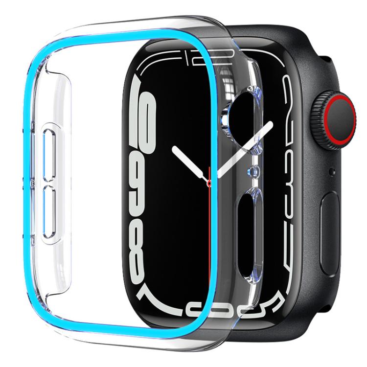 XDfind Transparent Luminous Half Coverage Hollow PC Watch Case, For Apple Watch Ultra 3 / 2 / 1 49mm