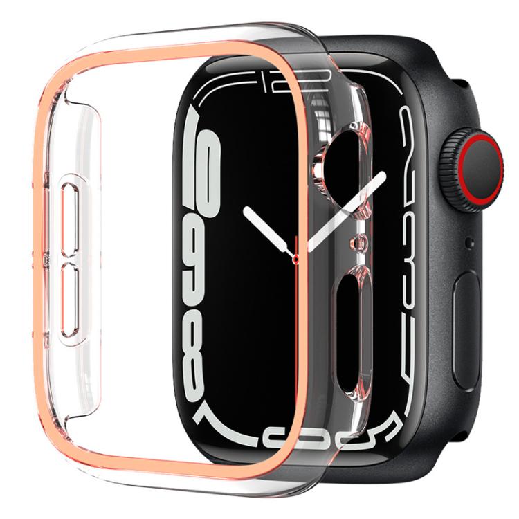 XDfind Transparent Luminous Half Coverage Hollow PC Watch Case, For Apple Watch Ultra 3 / 2 / 1 49mm