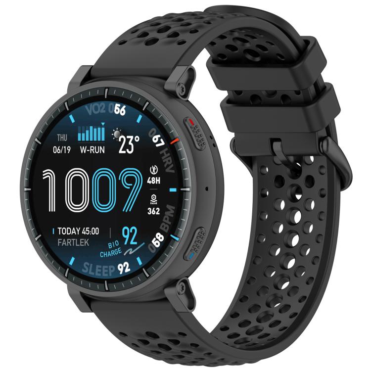 xDfind Breathable Perforated Silicone Sport Watch Band, For Amazfit Active Max