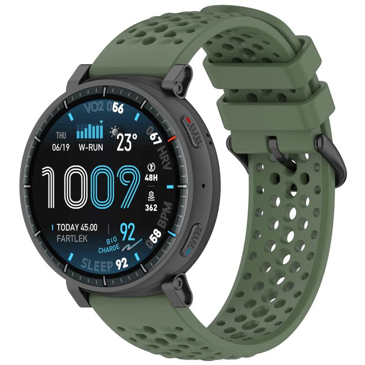 xDfind Breathable Perforated Silicone Sport Watch Band, For Amazfit Active Max