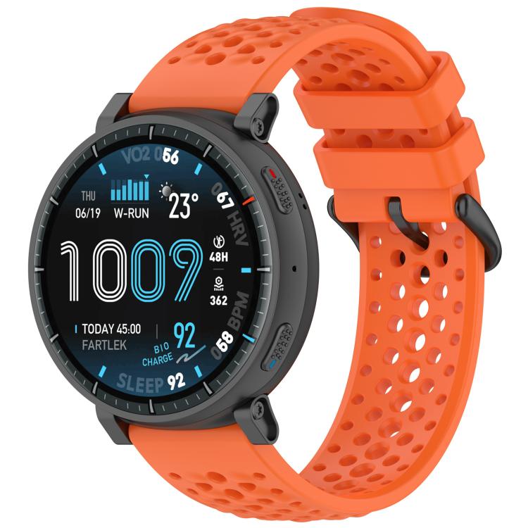 xDfind Breathable Perforated Silicone Sport Watch Band, For Amazfit Active Max