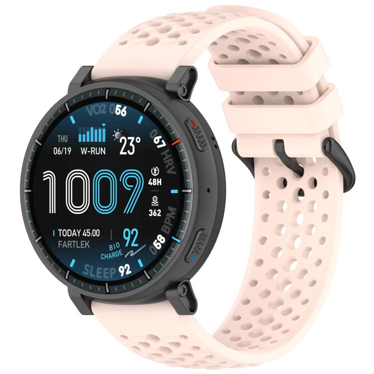 xDfind Breathable Perforated Silicone Sport Watch Band, For Amazfit Active Max