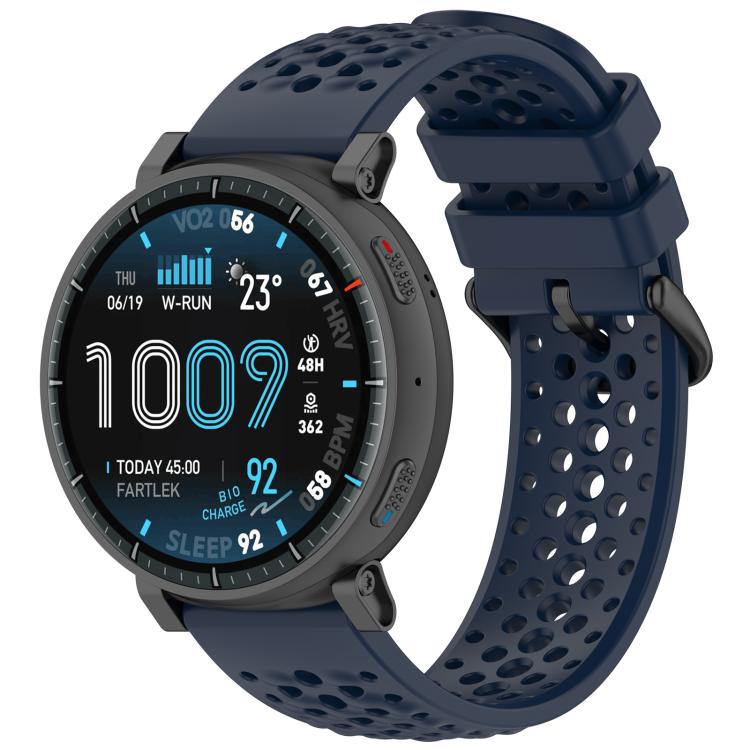 xDfind Breathable Perforated Silicone Sport Watch Band, For Amazfit Active Max