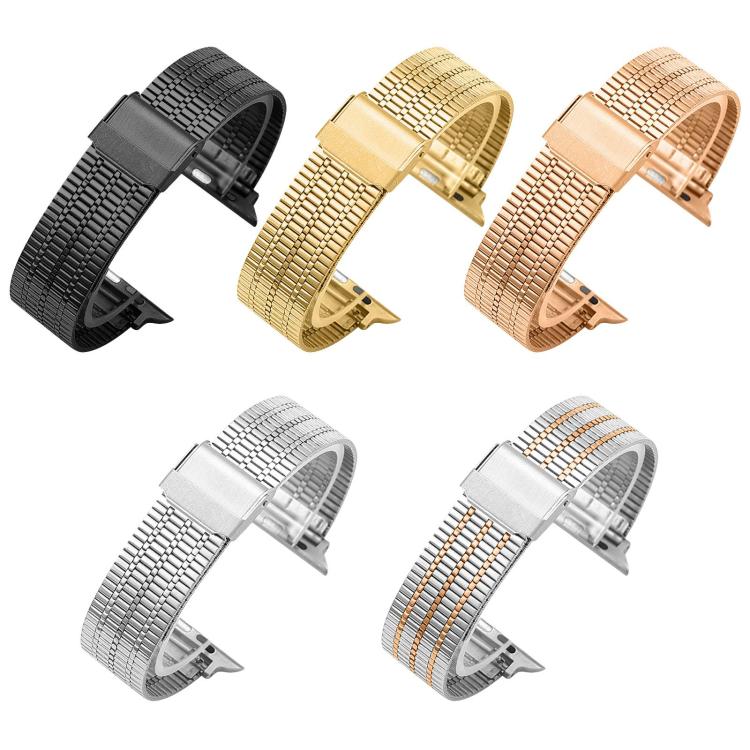 5 Pack xDfind Seven Beads Buckle Stainless Steel Watch Band, For Apple Watch 42 / 44 / 45 / 46 / 49mm, For Apple Watch 38 / 40 / 41 / S11 42mm