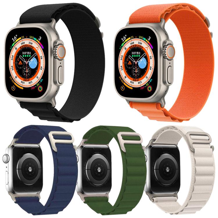 5 Pack xDfind Aline Nylon Loop Watch Band, For Apple Watch 42 / 44 / 45 / 46 / 49mm, For Apple Watch 38 / 40 / 41 / S11 42mm