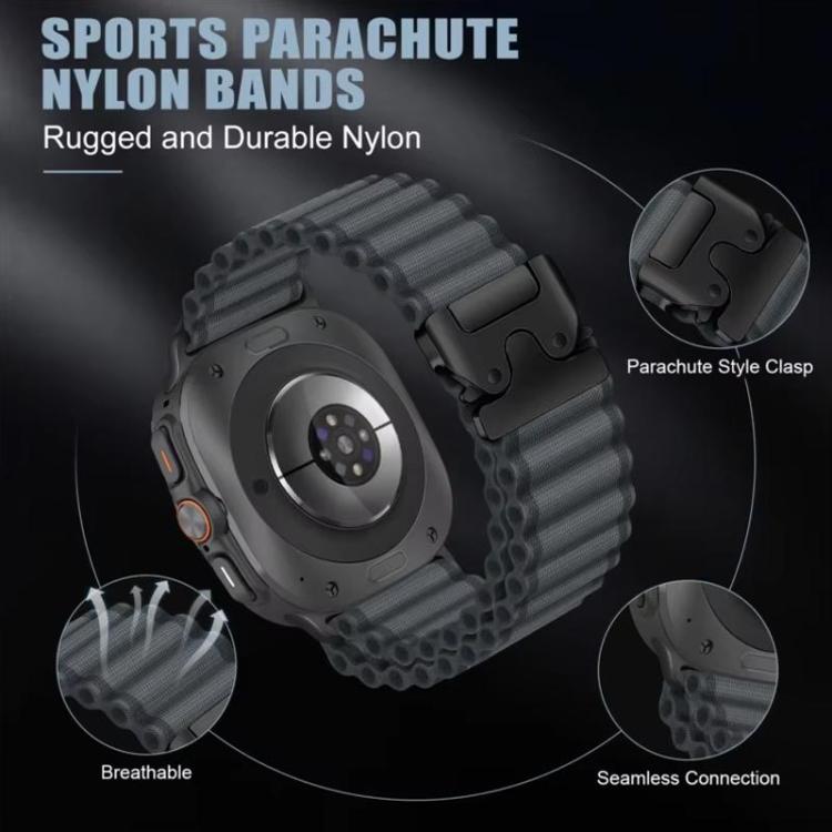 5 Pack xDfind Parachute Buckle Off Road Sport Nylon Watch Band, For Galaxy Watch8 / 8 Classic
