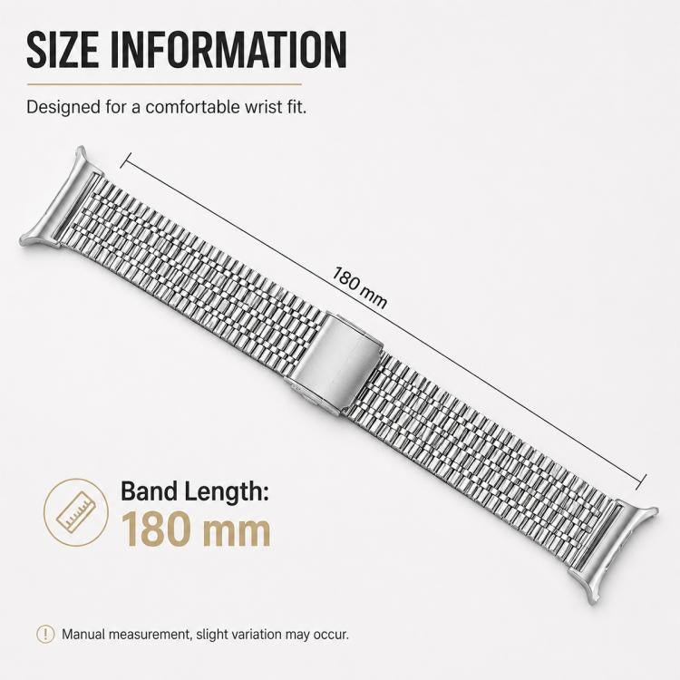 5 Pack xDfind Seven Beads Buckle Stainless Steel Watch Band, For Galaxy Watch8 / 8 Classic