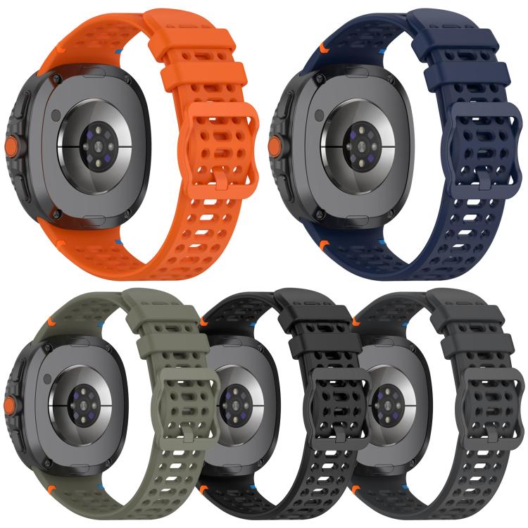 5 Pack xDfind Ladder Buckle Silicone Watch Band, For Galaxy Watch8 / 8 Classic