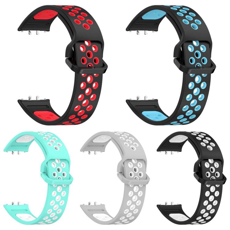 5 Pack xDfind Two Color Silicone Breathable Watch Band, For Galaxy Fit3