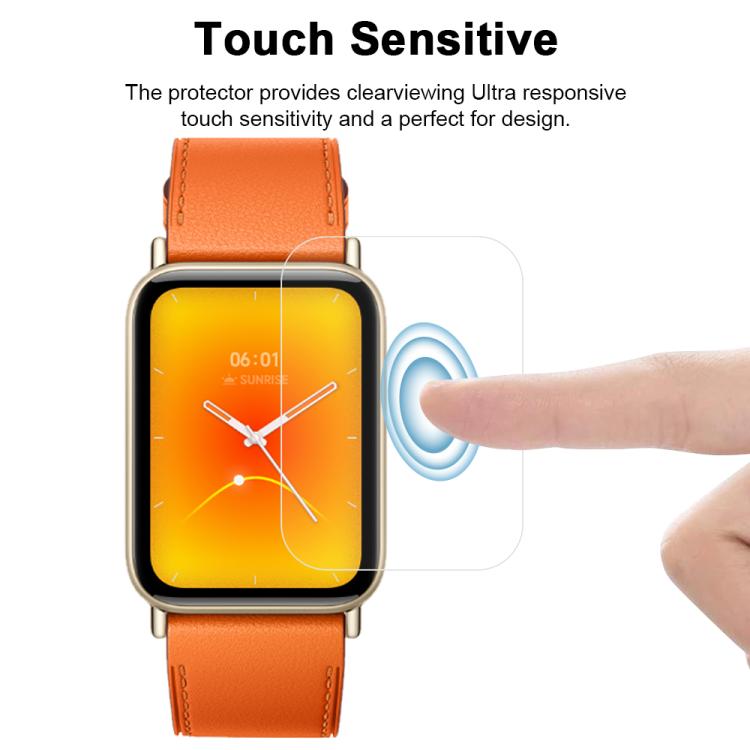 5pcs xDfind Soft Hydrogel Film Full Cover Front Protector, For Xiaomi Smart Band 10 Pro