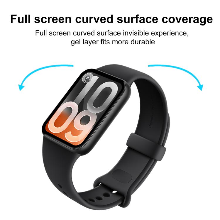 2pcs xDfind Curved 3D Composite Material Soft Film Screen Protector, For Xiaomi Smart Band 10 Pro