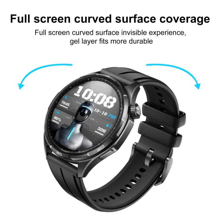 2pcs xDfind Curved 3D Composite Material Soft Film Screen Protector, For Honor Watch 6 Plus
