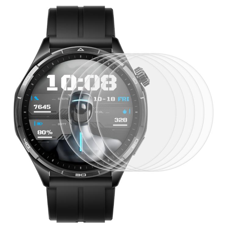 5pcs xDfind Soft Hydrogel Film Full Cover Front Protector, For Honor Watch 6 Plus