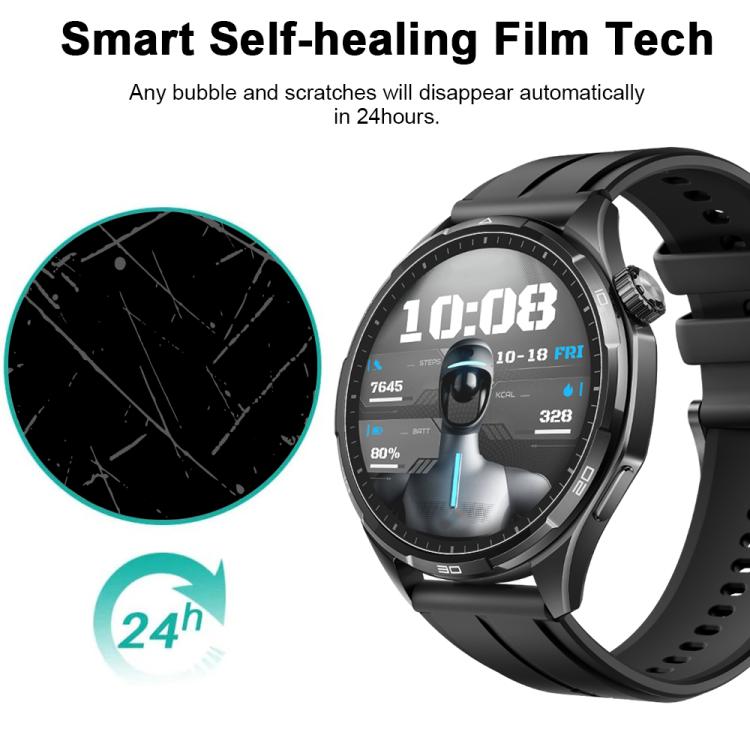 5pcs xDfind Soft Hydrogel Film Full Cover Front Protector, For Honor Watch 6 Plus
