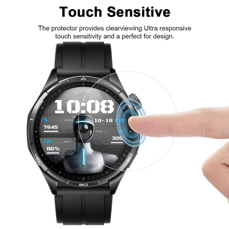 5pcs xDfind Soft Hydrogel Film Full Cover Front Protector, For Honor Watch 6 Plus