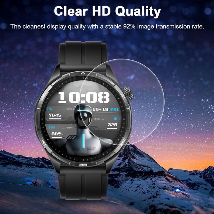 5pcs xDfind Soft Hydrogel Film Full Cover Front Protector, For Honor Watch 6 Plus