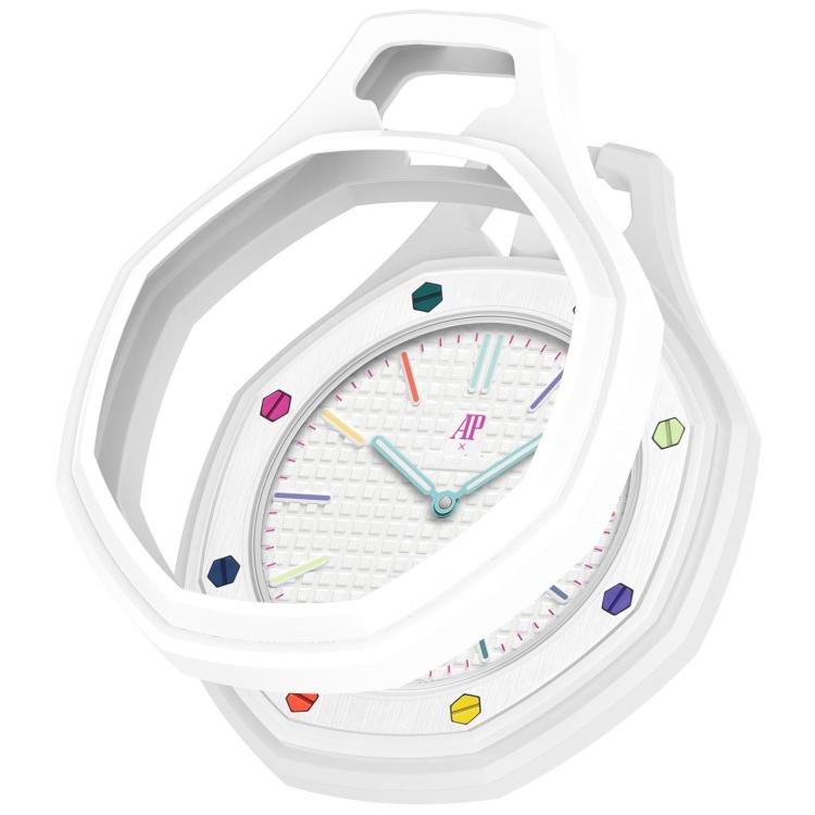 xDfind Full-Coverage Silicone Pocket Watch Case, For Swatch Royal Pop