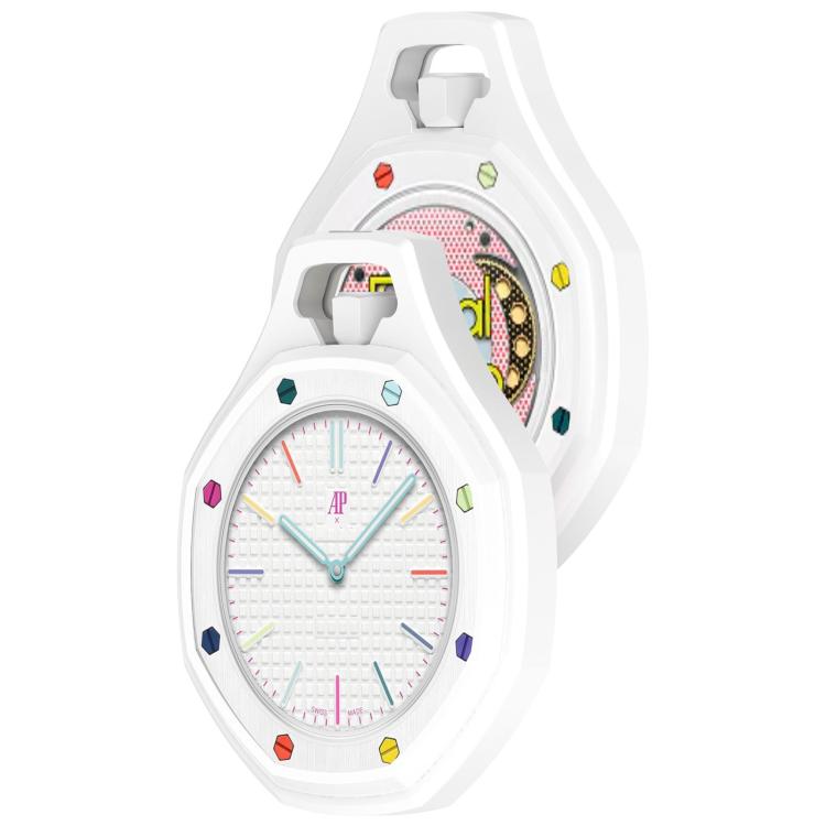 xDfind Full-Coverage Silicone Pocket Watch Case, For Swatch Royal Pop