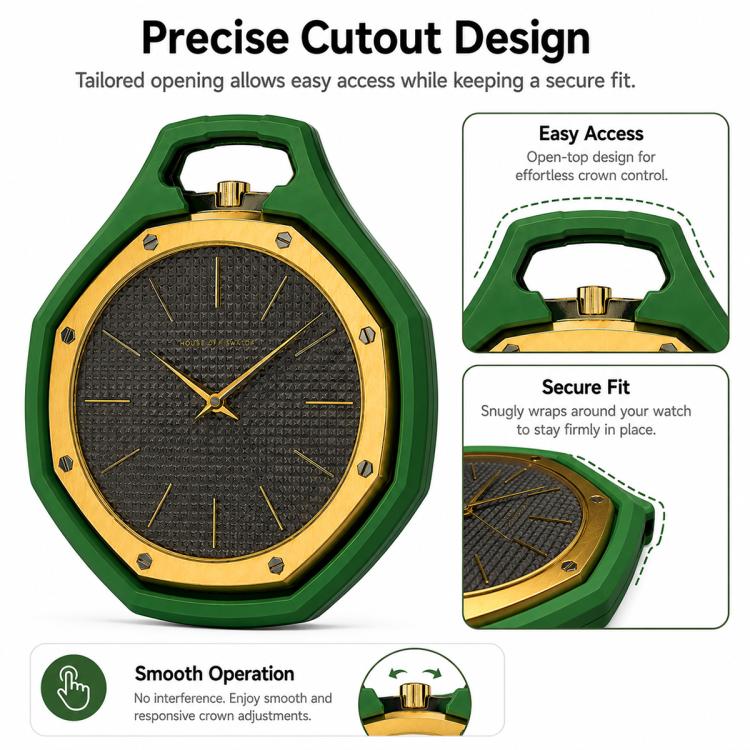 xDfind Solid Color Metal Pocket Watch Case, For Swatch Royal Pop