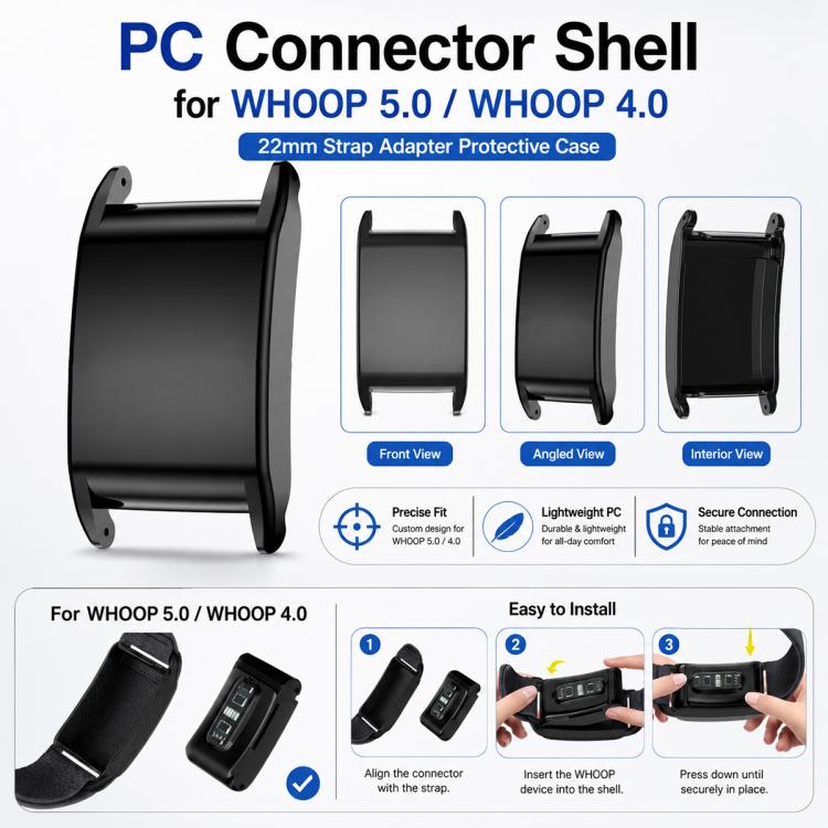 xDfind Full-Coverage PC Watch Case, For WHOOP 5.0 / WHOOP 4.0