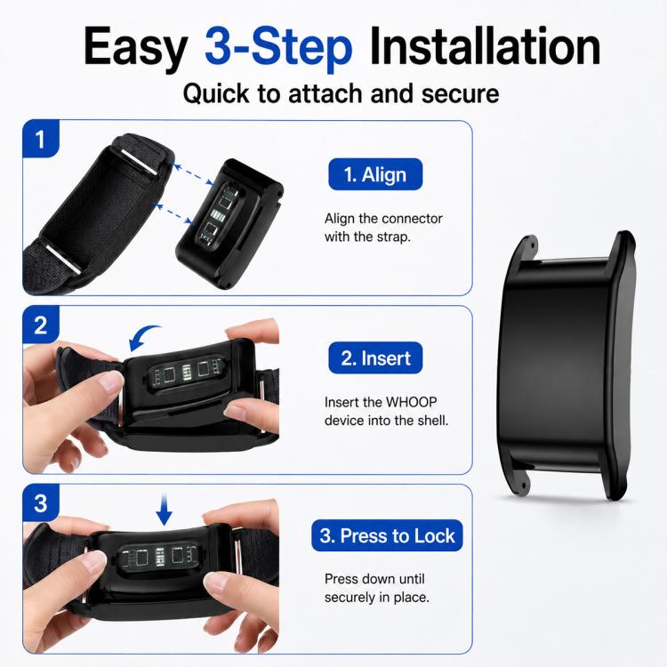xDfind Full-Coverage PC Watch Case, For WHOOP 5.0 / WHOOP 4.0