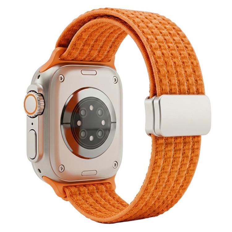 xDfind Magnetic Buckle Nylon Woven Watch Band, For Apple Watch 42 / 44 / 45 / 46 / 49mm