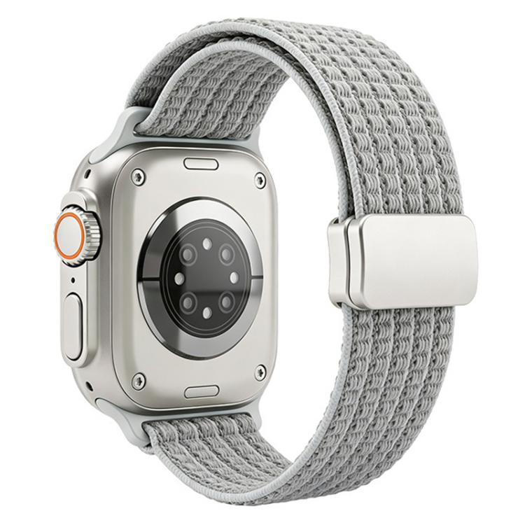 xDfind Magnetic Buckle Nylon Woven Watch Band, For Apple Watch 42 / 44 / 45 / 46 / 49mm