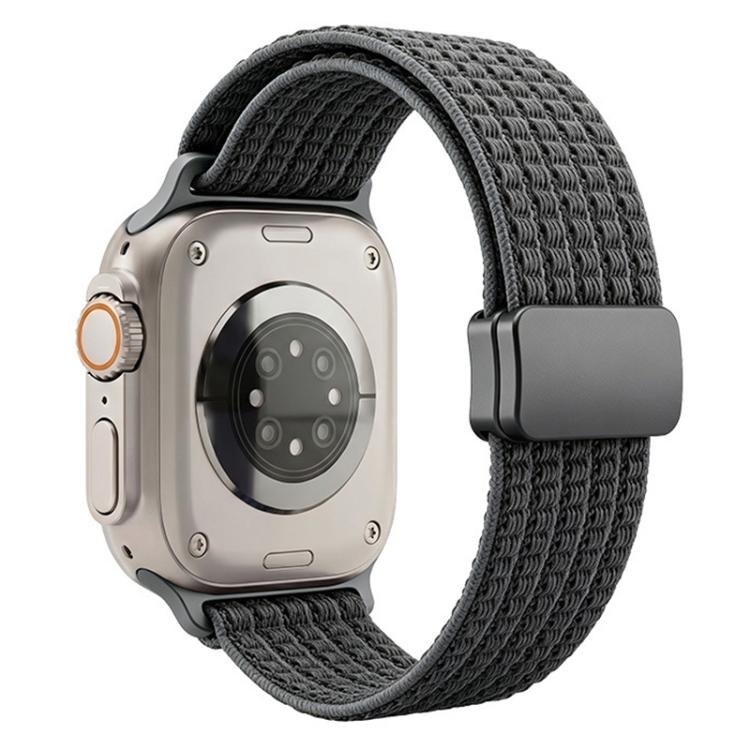 xDfind Magnetic Buckle Nylon Woven Watch Band, For Apple Watch 42 / 44 / 45 / 46 / 49mm
