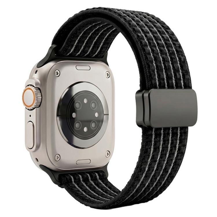 xDfind Magnetic Buckle Nylon Woven Watch Band, For Apple Watch 38 / 40 / 41 / S11 42mm