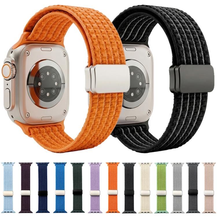 xDfind Magnetic Buckle Nylon Woven Watch Band, For Apple Watch 38 / 40 / 41 / S11 42mm