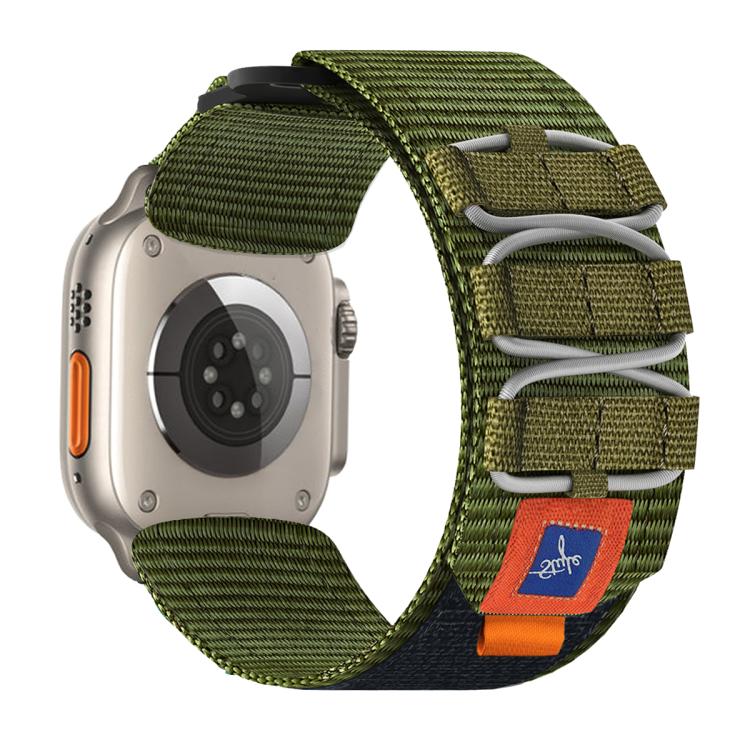 xDfind Sport Nylon Hook And Loop Fastener Watch Band, For Apple Watch 42 / 44 / 45 / 46 / 49mm