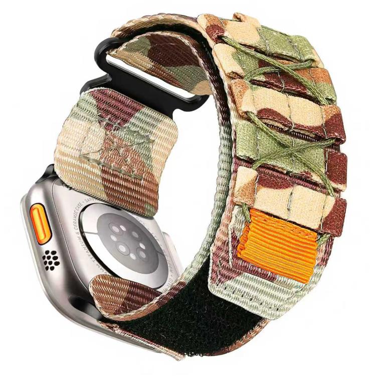 xDfind Sport Nylon Hook And Loop Fastener Watch Band, For Apple Watch 42 / 44 / 45 / 46 / 49mm