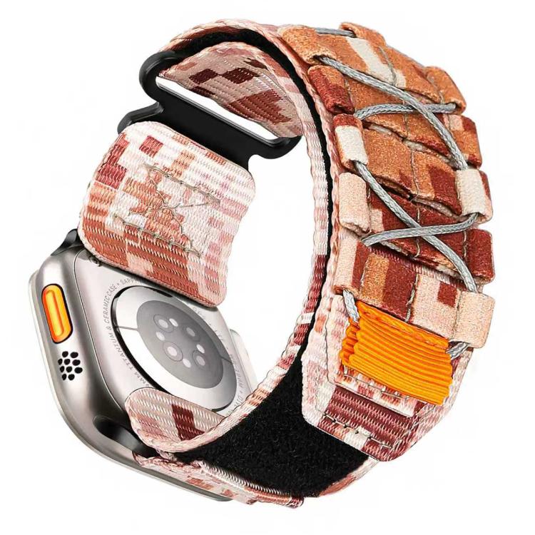 xDfind Sport Nylon Hook And Loop Fastener Watch Band, For Apple Watch 42 / 44 / 45 / 46 / 49mm