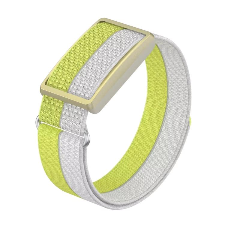 For Polar Loop xDfind Metal Round Buckle Feather Yarn Breathable Nylon Loop Watch Band, S Wrist Circumference 135–170 mm