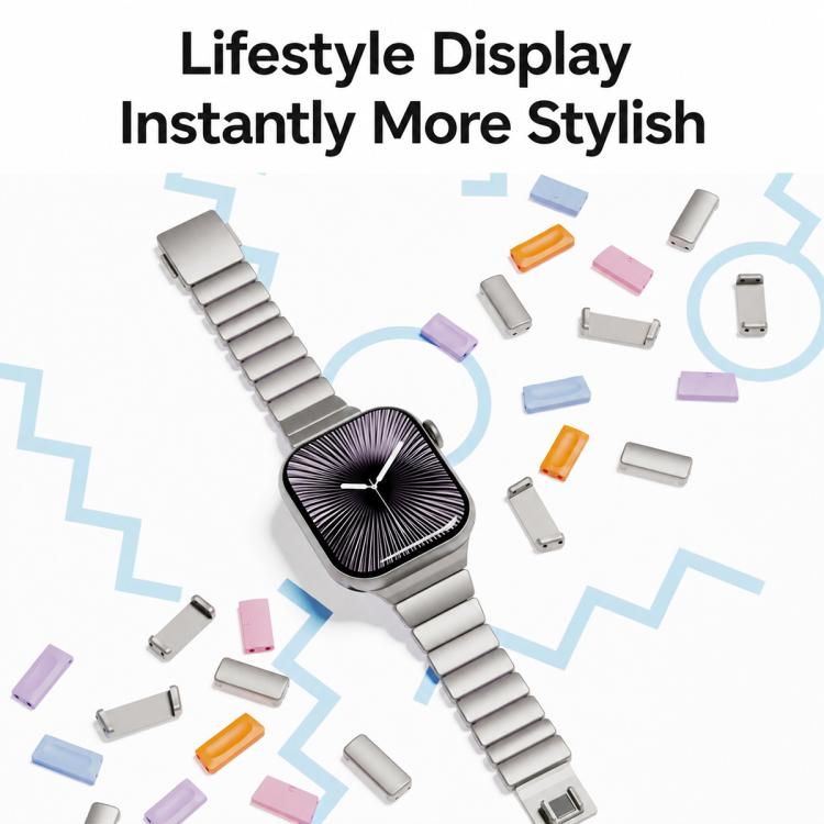 xDfind Waist Stainless Steel Norman Buckle Magnetic Watch Band, For Apple Watch 38 / 40 / 41 / S11 42mm