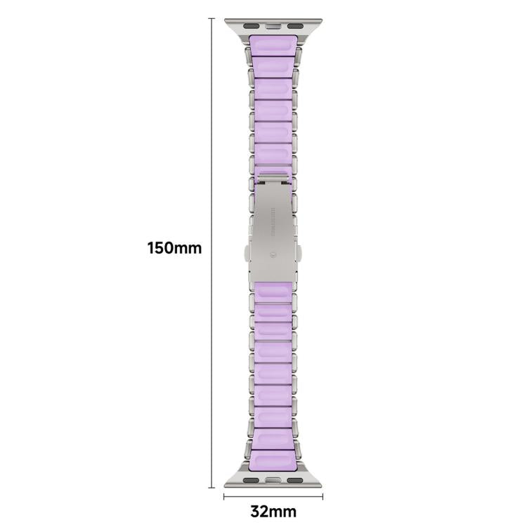 xDfind Waist Stainless Steel Norman Buckle Magnetic Watch Band, For Apple Watch 38 / 40 / 41 / S11 42mm