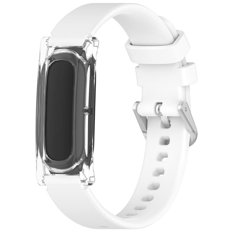 xDfind Spring Bar Style Clear Watch Case and Silicone Watch Band, For Google Fitbit Air