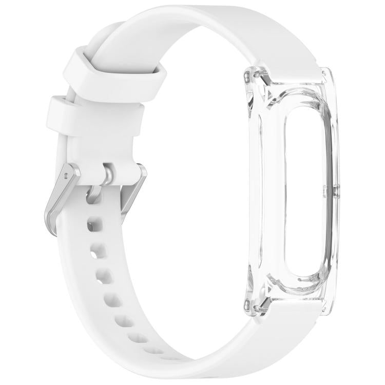 xDfind Spring Bar Style Clear Watch Case and Silicone Watch Band, For Google Fitbit Air