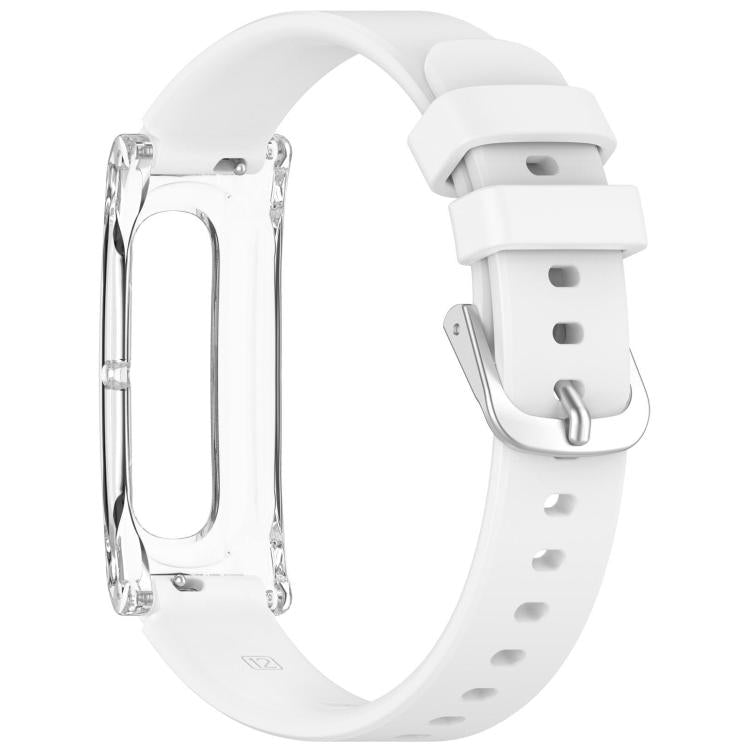 xDfind Spring Bar Style Clear Watch Case and Silicone Watch Band, For Google Fitbit Air