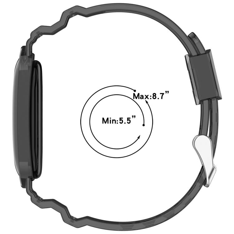 xDfind Glacier Integrated Case TPU Watch Band, For Google Fitbit Air