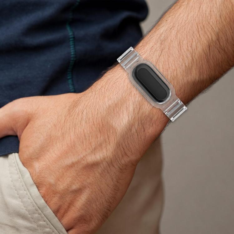 xDfind Glacier Integrated Case TPU Watch Band, For Google Fitbit Air