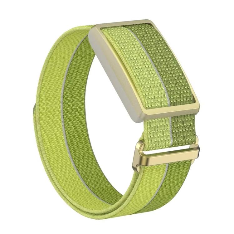 For Polar Loop xDfind Metal Square Buckle Feather Yarn Breathable Nylon Loop Watch Band, S Wrist Circumference 135–170 mm